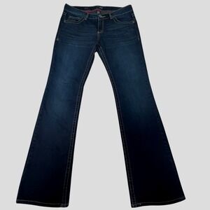 ana A New Approach Premium‎ Boot Cut Jeans Dark Wash Women's 31/12 Y2K Coquette